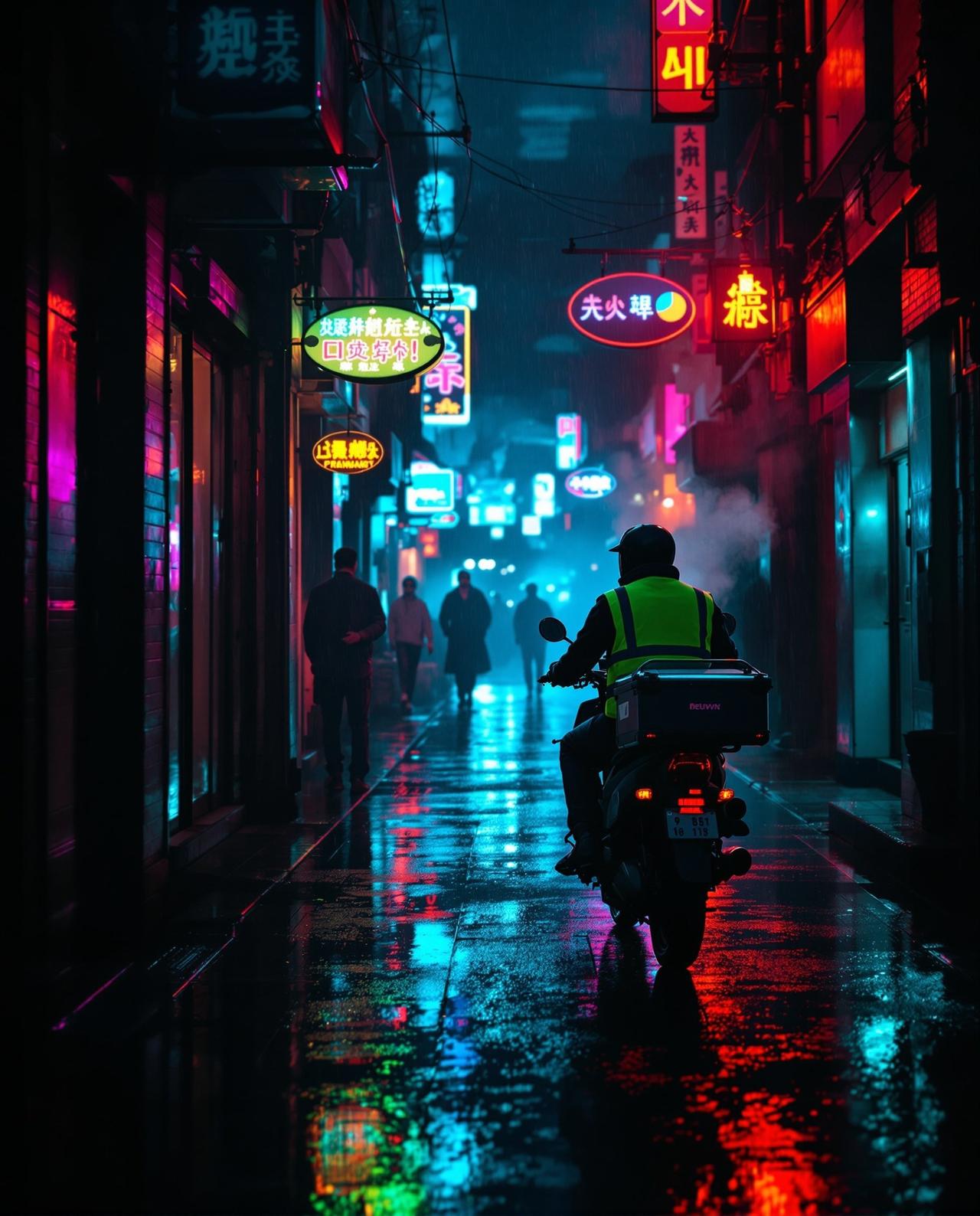 AI剧黄 - 霓虹之下